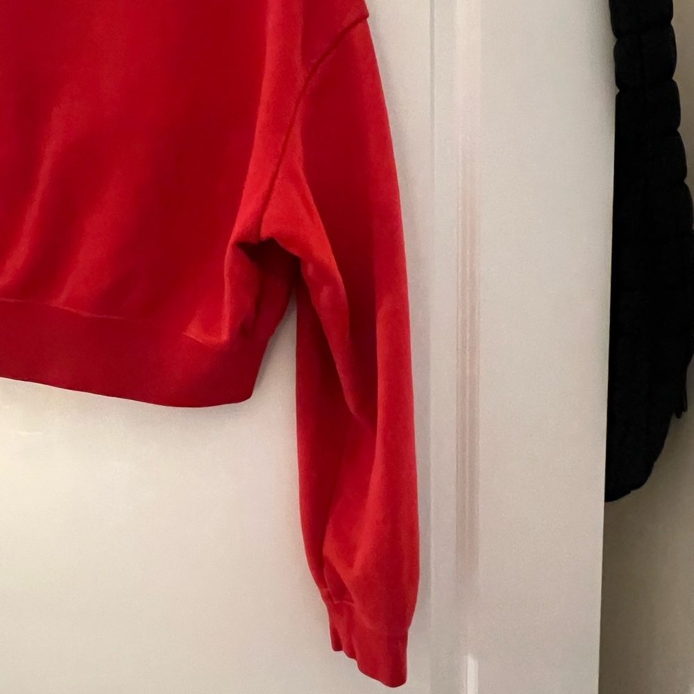 Nike Red Women's Sweatshirt - Picture 13 of 15